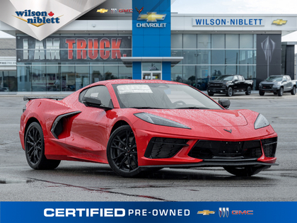 used 2025 Chevrolet Corvette car, priced at $88,993