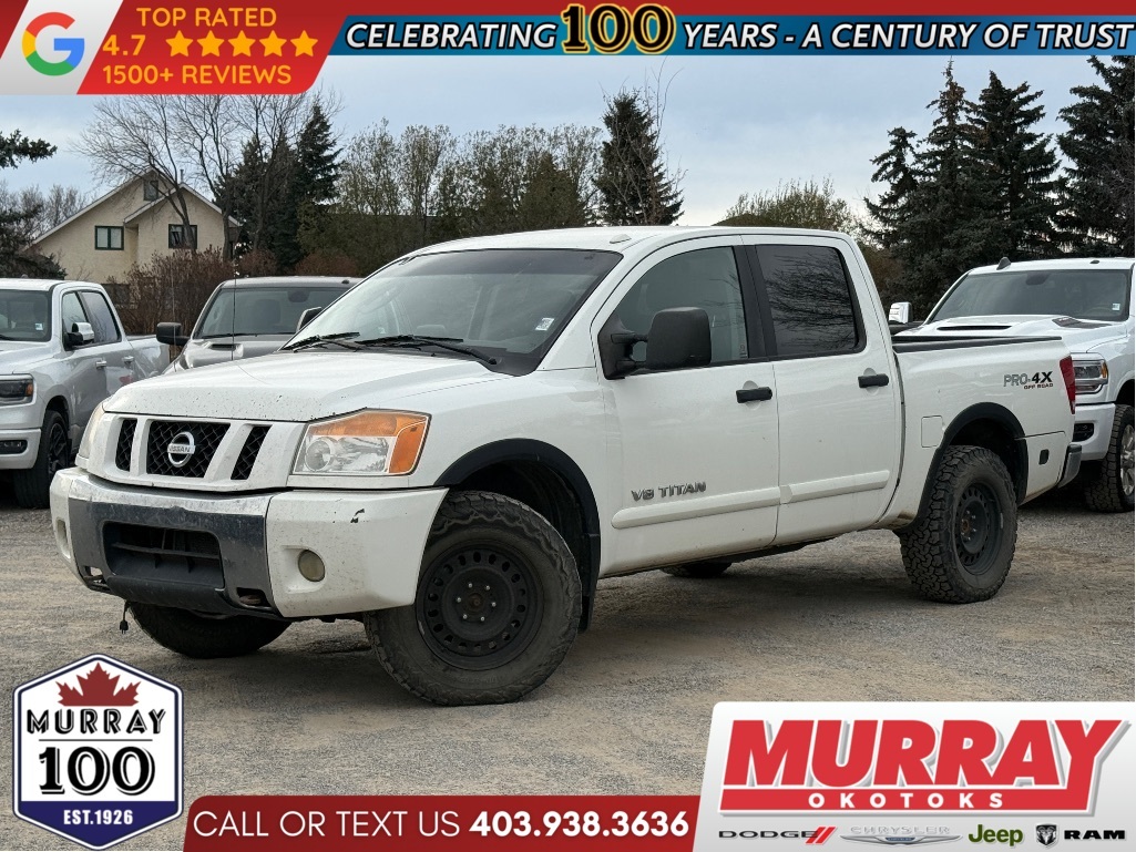 2010 Nissan Titan PRO-4X Crew Cab 4WD