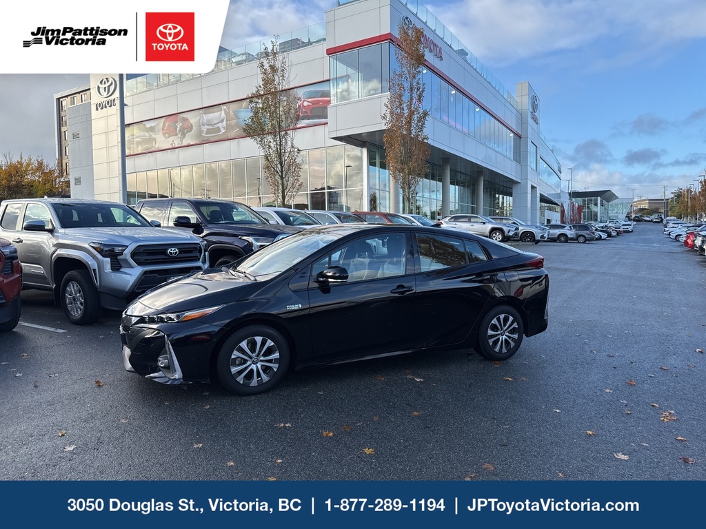 Voxcar TOYOTA Prius Prime (PHEV) SEDAN in Midnight Black Metallic, VICTORIA
