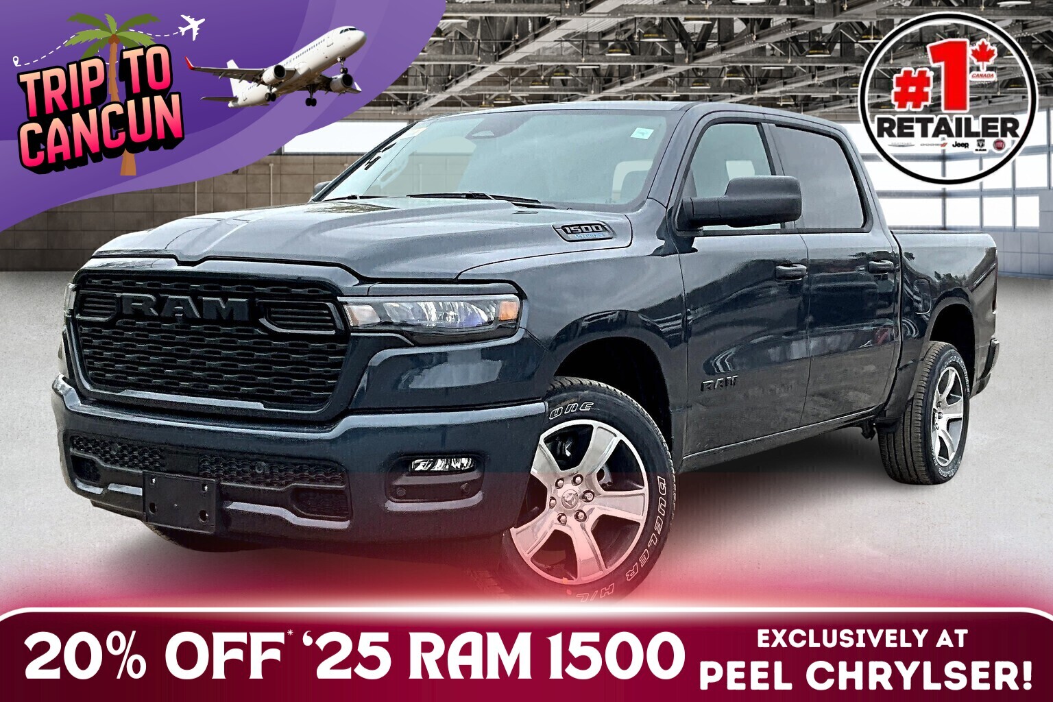 2025 RAM 1500 Tradesman Crew Cab 4WD