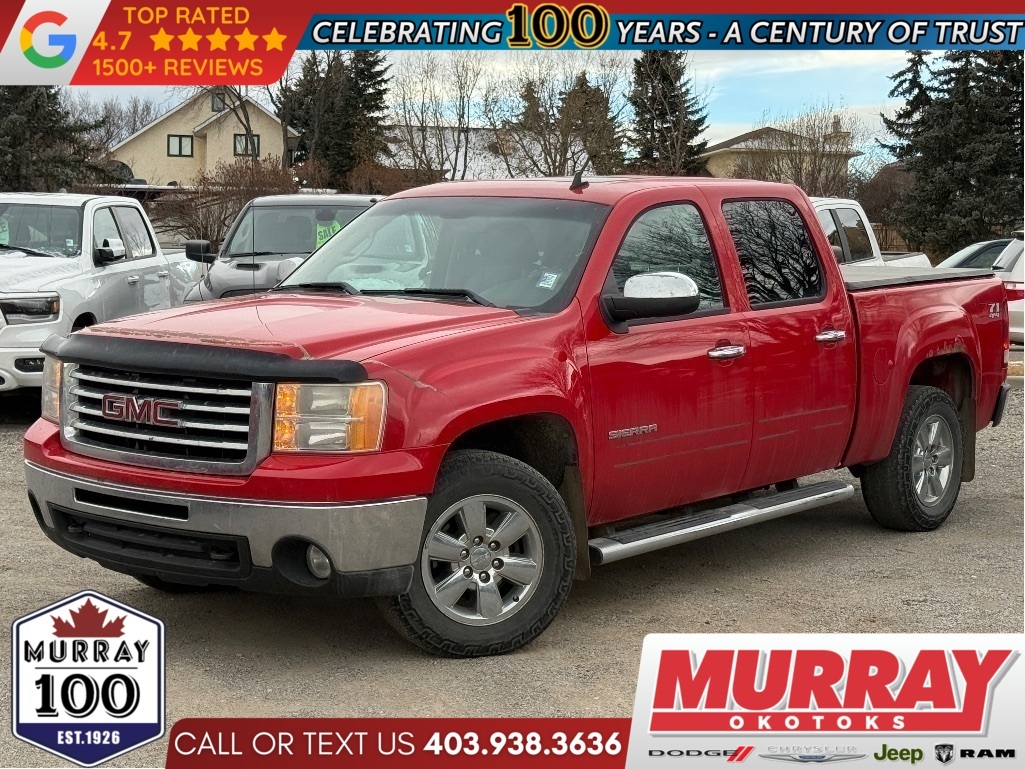 2012 GMC Sierra 1500 SLT Crew Cab 4WD