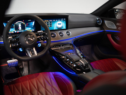 used 2022 Mercedes-Benz AMG GT car, priced at $107,900