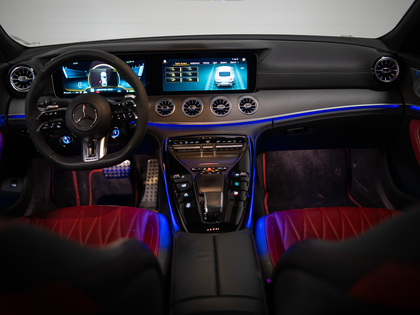 used 2022 Mercedes-Benz AMG GT car, priced at $107,900