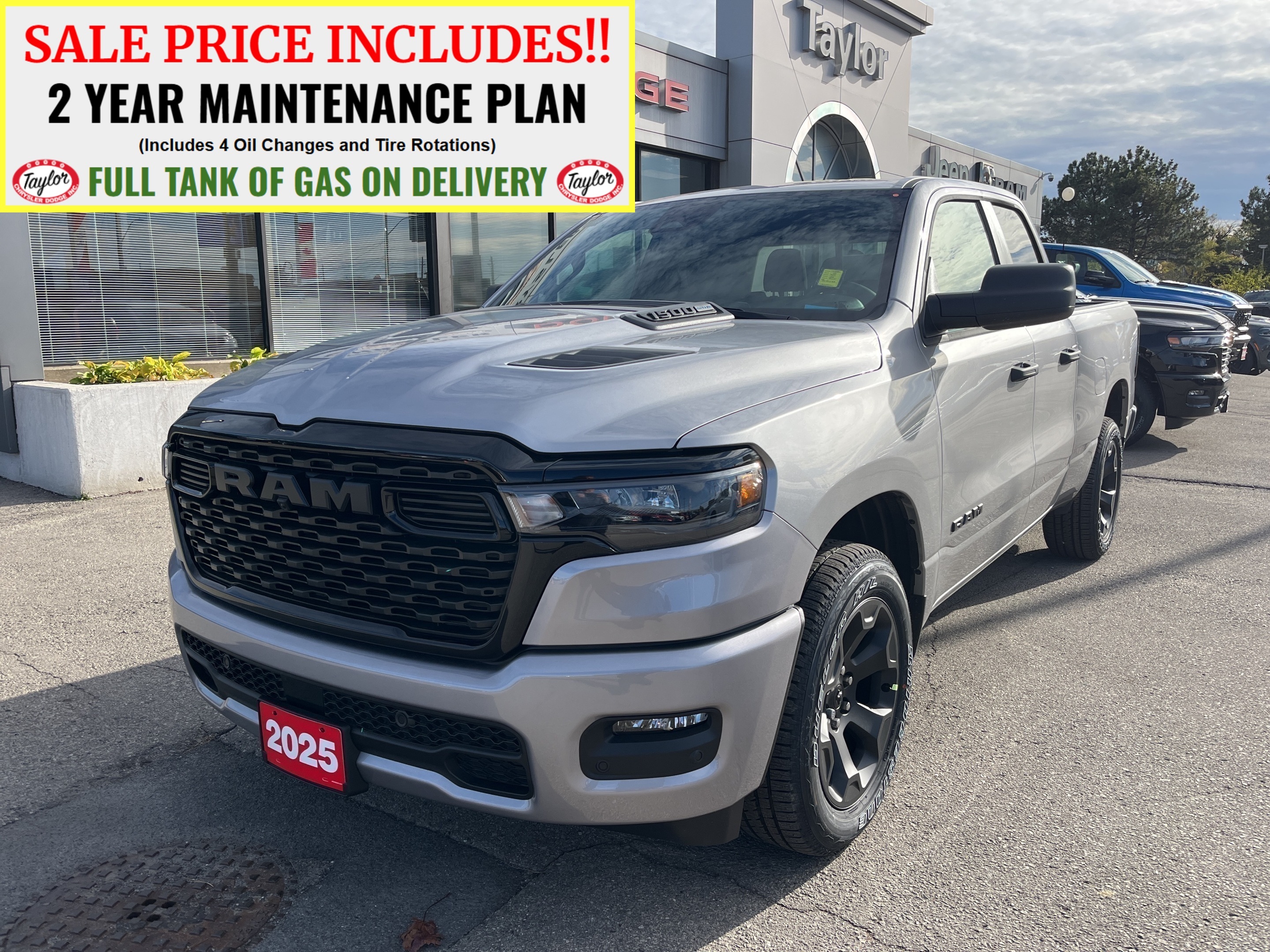 RAM 1500 Tradesman Quad Cab 4WD 2025