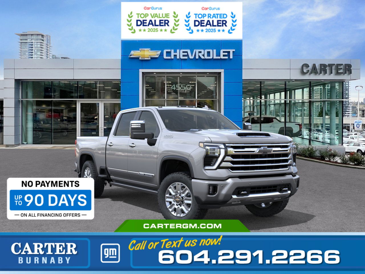 Chevrolet Silverado 3500HD High Country Crew Cab 4WD 2025