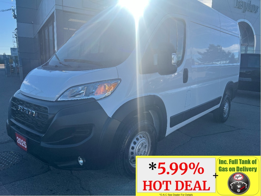RAM ProMaster 1500 Tradesman 136 High Roof Cargo Van FWD 2025