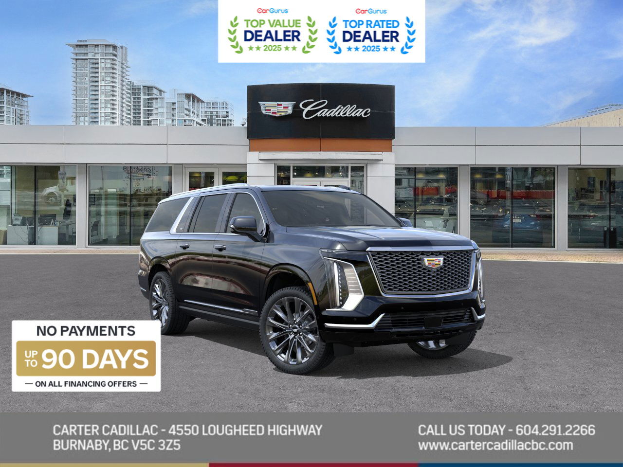 Cadillac Escalade ESV Platinum Luxury 4WD 2026
