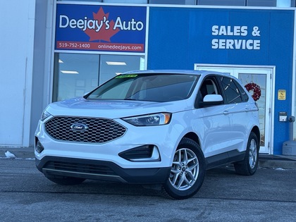 White 2024 Ford Edge SEL AWD SUV / Crossover All-Wheel Drive 8-Speed Automatic