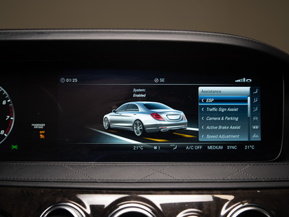 used 2018 Mercedes-Benz S-Class car, priced at $105,900