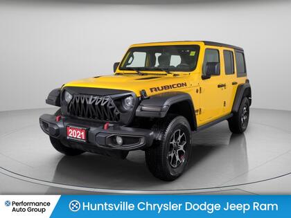 Yellow 2021 Jeep Wrangler Unlimited Rubicon 4WD SUV / Crossover Four-Wheel Drive 6-Speed Manual