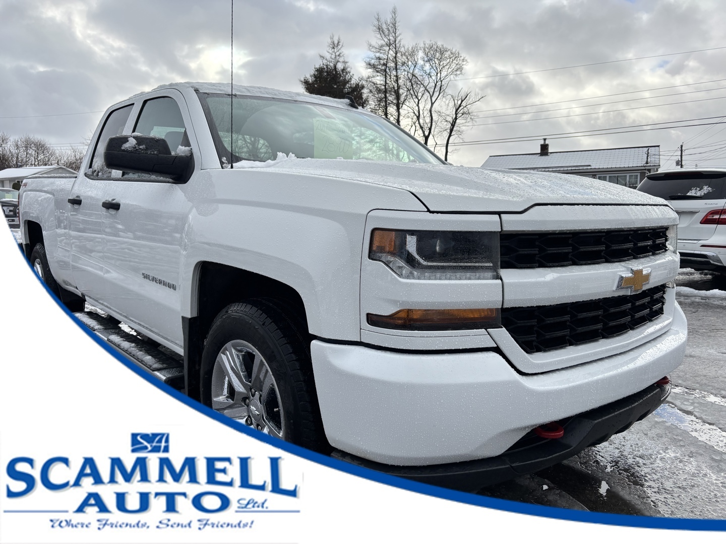 2017 Chevrolet Silverado 1500 LT DOUBLE CAB / 4WD / AFTERMARKET BORLA EXHAUST /