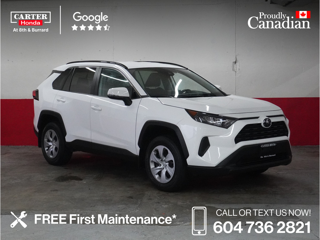 Voxcar TOYOTA RAV4 SUV in White, VANCOUVER