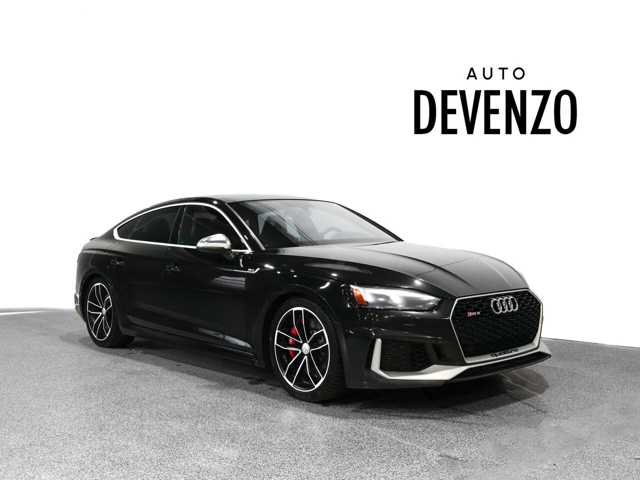 Black 2019 Audi RS 5 Sportback Sedan All-Wheel Drive Automatic