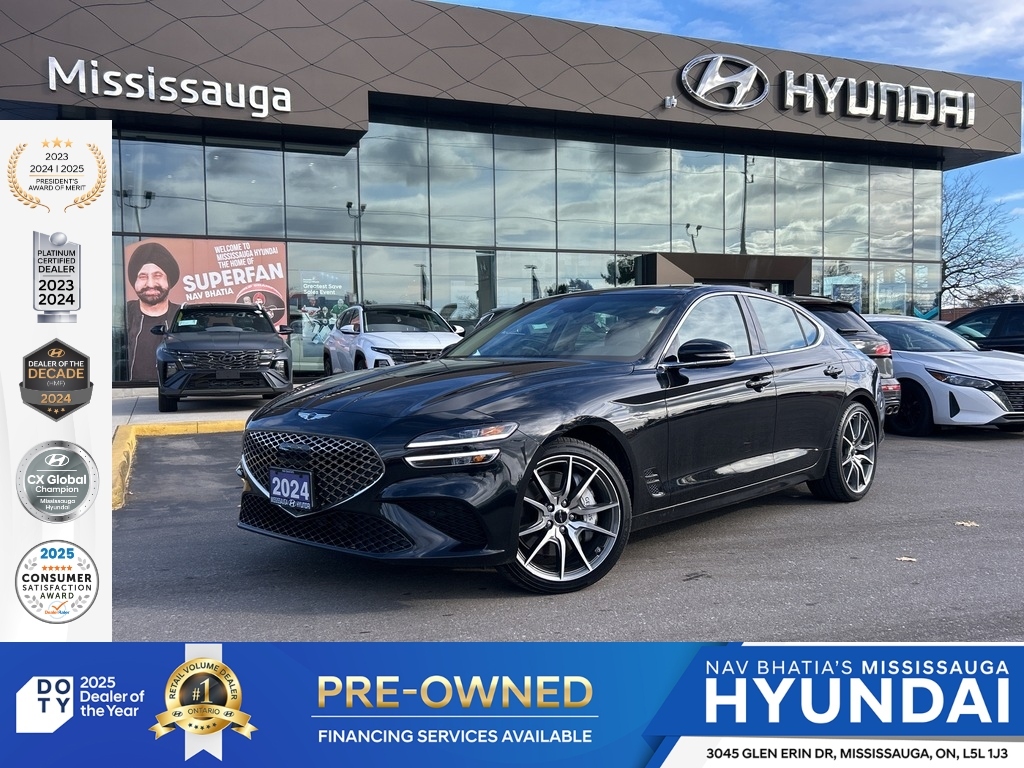 2024 Genesis G70 2.5T | Advanced | AWD | CarPlay | Demo