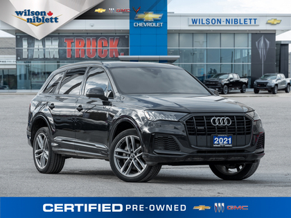 used 2021 Audi Q7 car, priced at $32,995