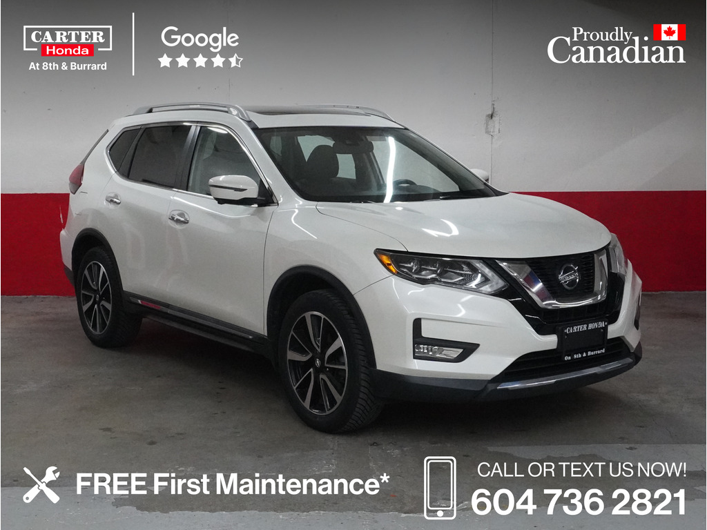 Voxcar NISSAN Rogue SUV in White, VANCOUVER