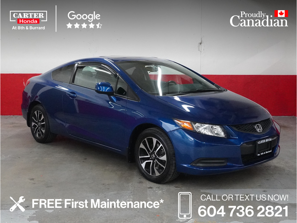 Voxcar HONDA Civic COUPE in Blue, VANCOUVER
