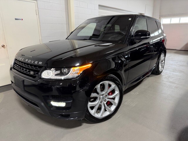 Black 2016 Land Rover Range Rover Sport V8 Autobiography 4WD SUV / Crossover All-Wheel Drive 8-Speed Automatic