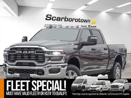 Gray 2026 RAM 3500 Big Horn Crew Cab 4WD Pickup Truck Four-Wheel Drive 8-Speed Automatic