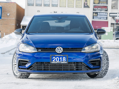 used 2018 Volkswagen Golf R car, priced at $18,495