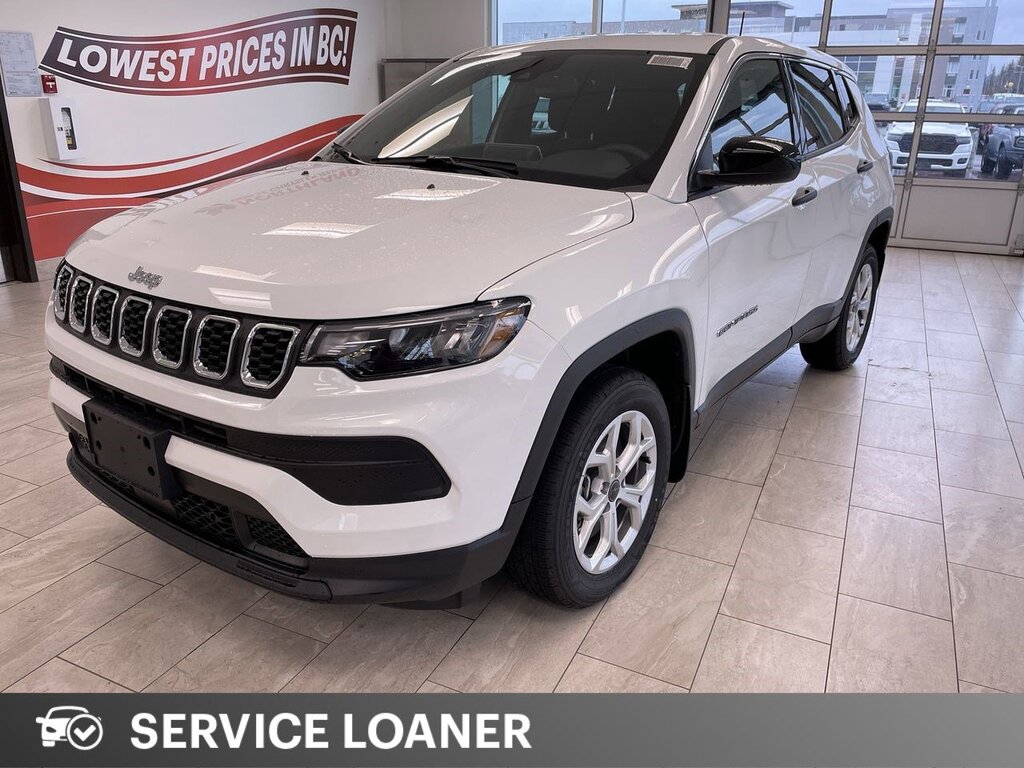 2025 Jeep Compass Sport | 4WD | Backup Camera | Heated Seats | Bluet