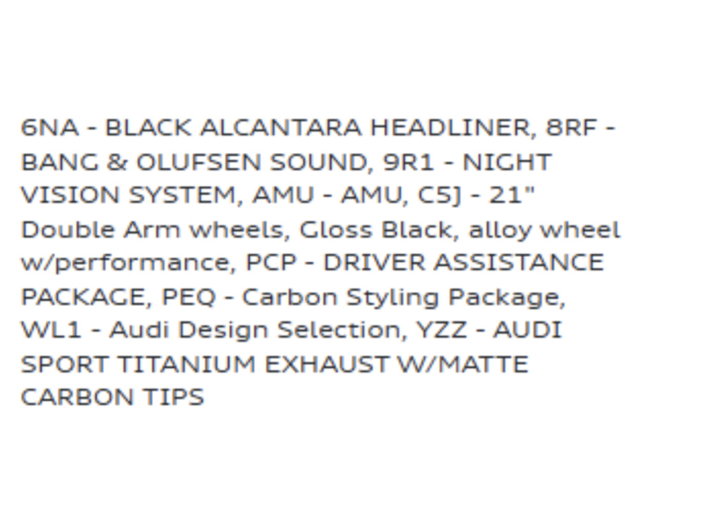 2017 Audi RS 7 4.0T performance, 多伦多, 全款车