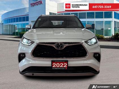 used 2022 Toyota Highlander car, priced at $45,495