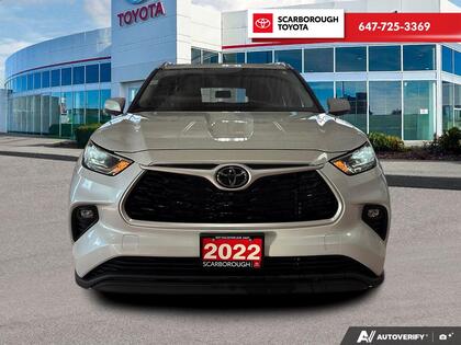 used 2022 Toyota Highlander car, priced at $36,495