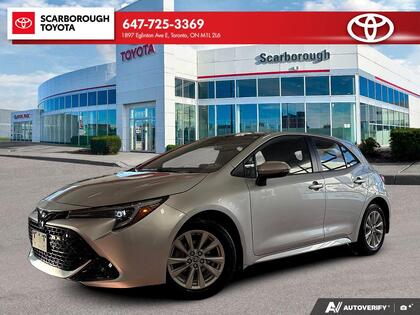 used 2025 Toyota Corolla Hatchback car, priced at $30,495