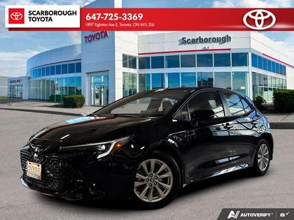 used 2025 Toyota Corolla Hatchback car, priced at $29,990