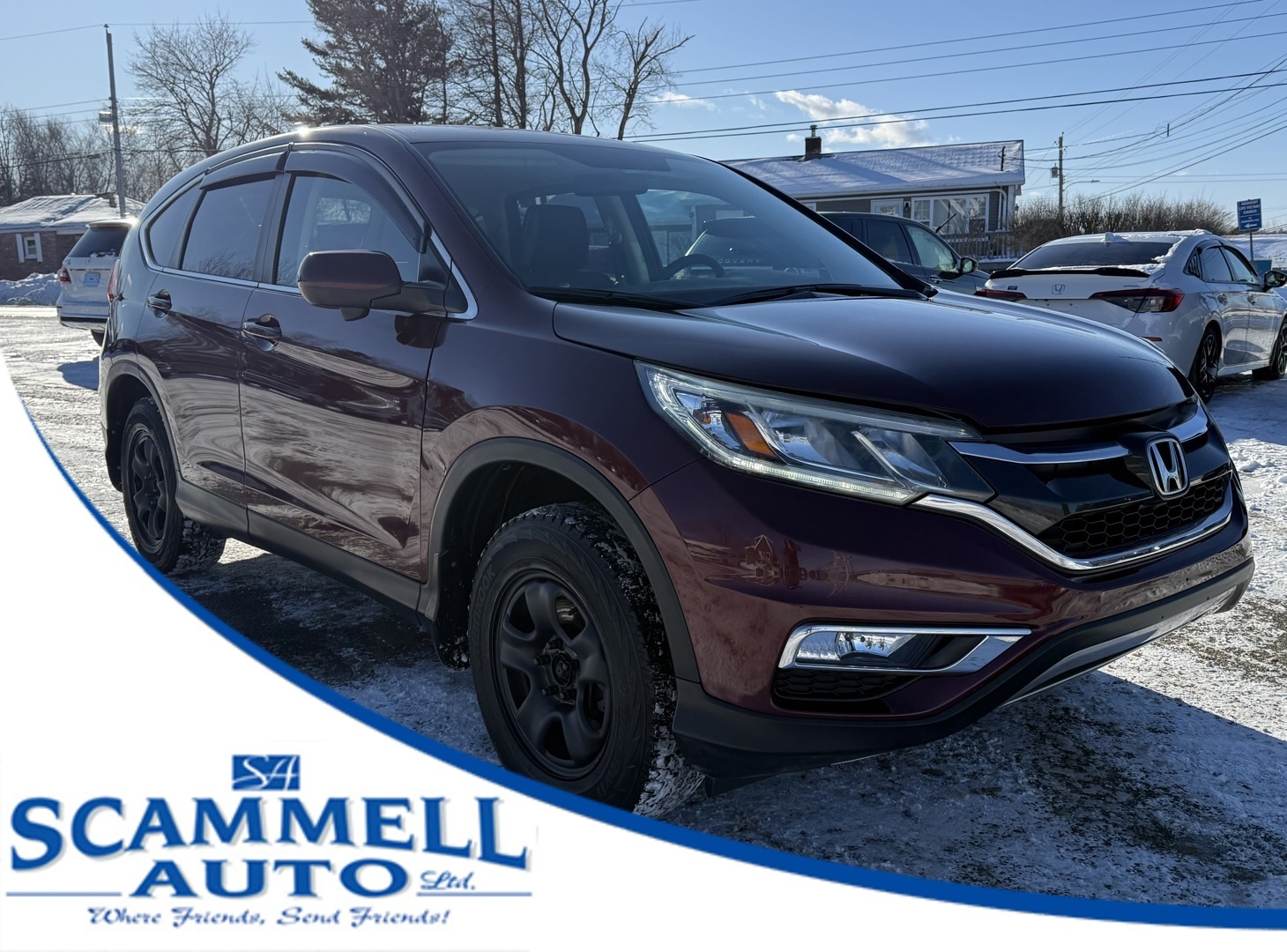 2016 Honda CR-V EX / AWD / POWER SUNROOF / PUSH BUTTON START / BAC