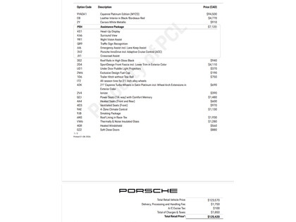 used 2023 Porsche Cayenne car, priced at $76,900