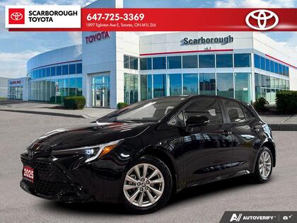 used 2025 Toyota Corolla Hatchback car, priced at $30,495