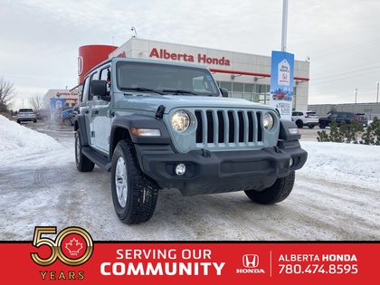 used 2023 Jeep Wrangler car, priced at $37,900