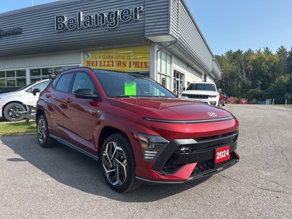 Red 2024 Hyundai Kona N Line AWD SUV / Crossover All-Wheel Drive Automatic