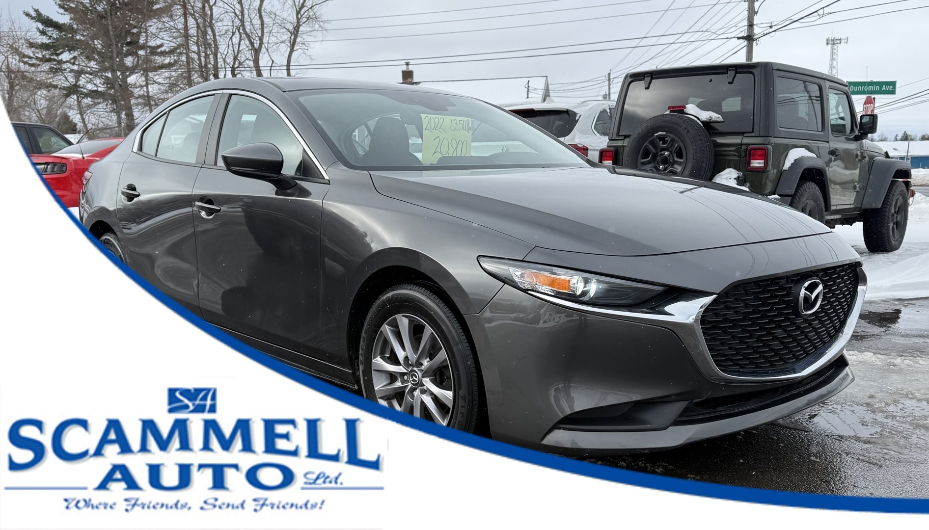 2022 Mazda Mazda3 2.0 GX MODEL / PUSH BUTTON START & BACK UP CAMERA