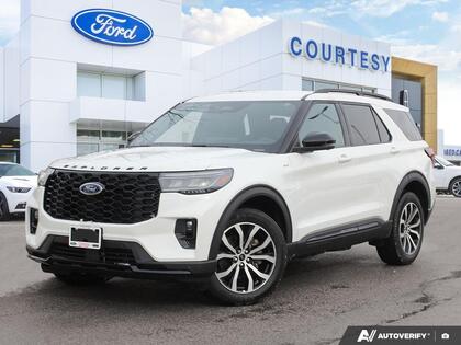 used 2025 Ford Explorer car, priced at $52,999