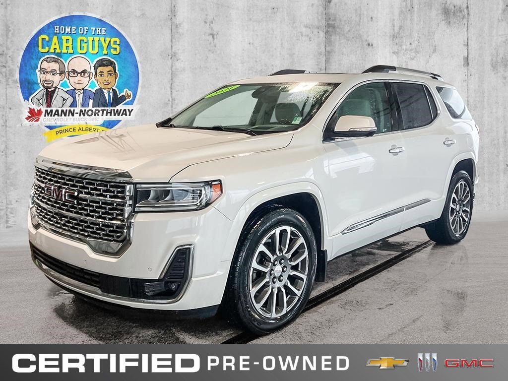 2021 GMC Acadia Denali | Heated Seats | Heated Wheel.