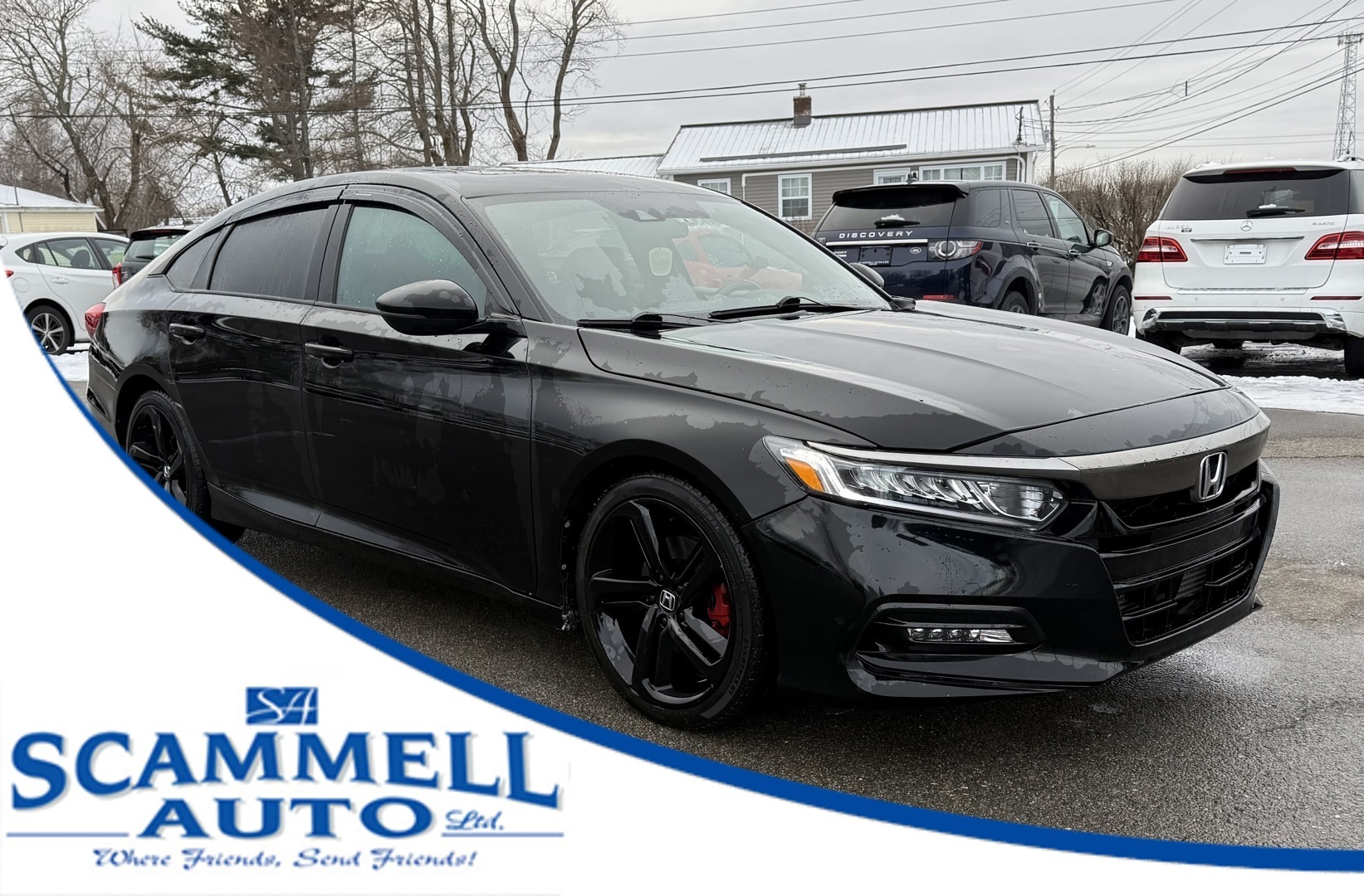 2018 Honda Accord SPORT / PUSH BUTTON START / APPLE CARPLAY & ANDROI