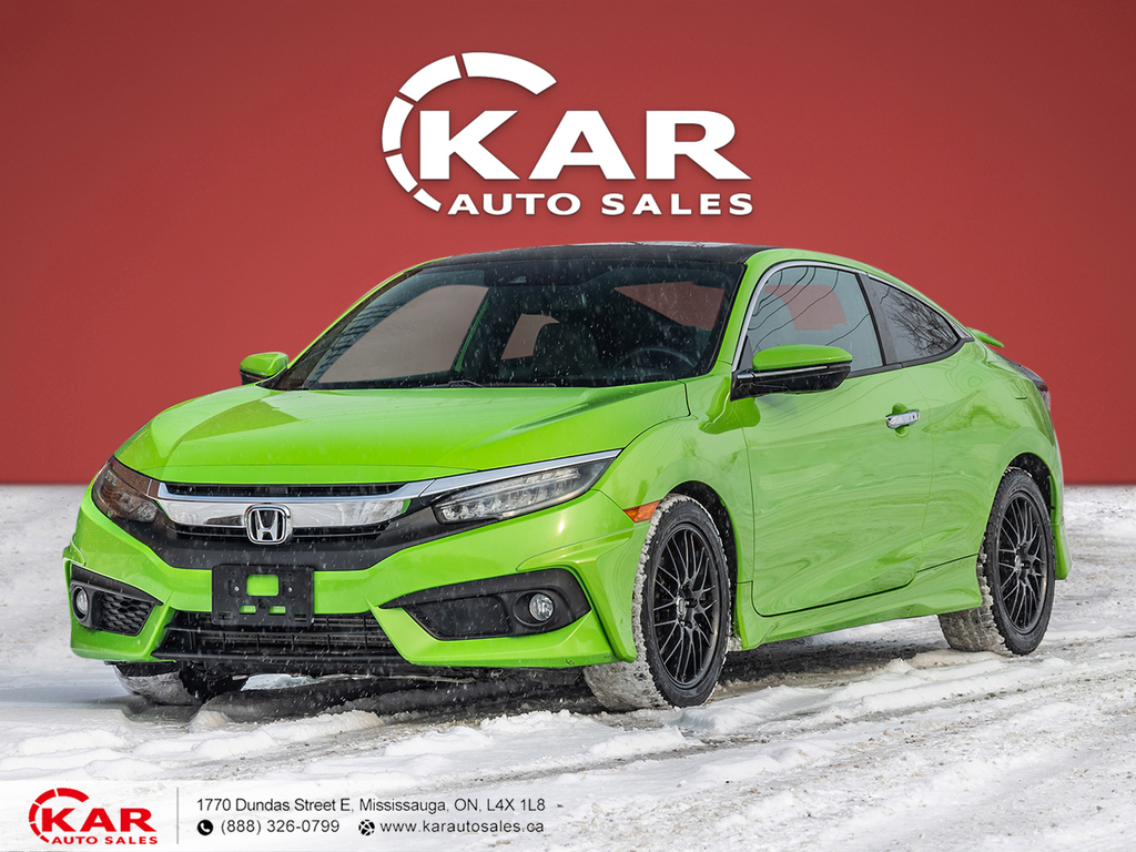 2016 Honda Civic 2DR  Touring  |LOADED | CALL TO BOOK A TEST DRIVE