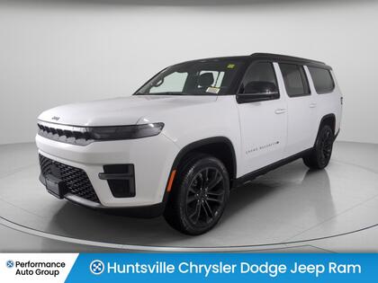 White 2026 Jeep Grand Wagoneer L Summit Obsidian 4WD SUV / Crossover Four-Wheel Drive 8-Speed Automatic