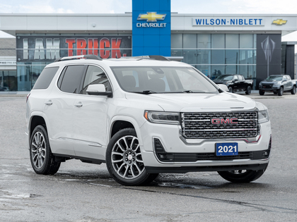 used 2021 GMC Acadia car, priced at $34,495