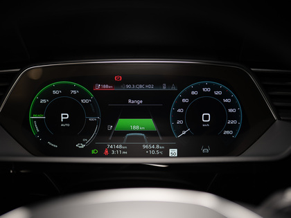 used 2023 Audi e-tron car, priced at $37,900