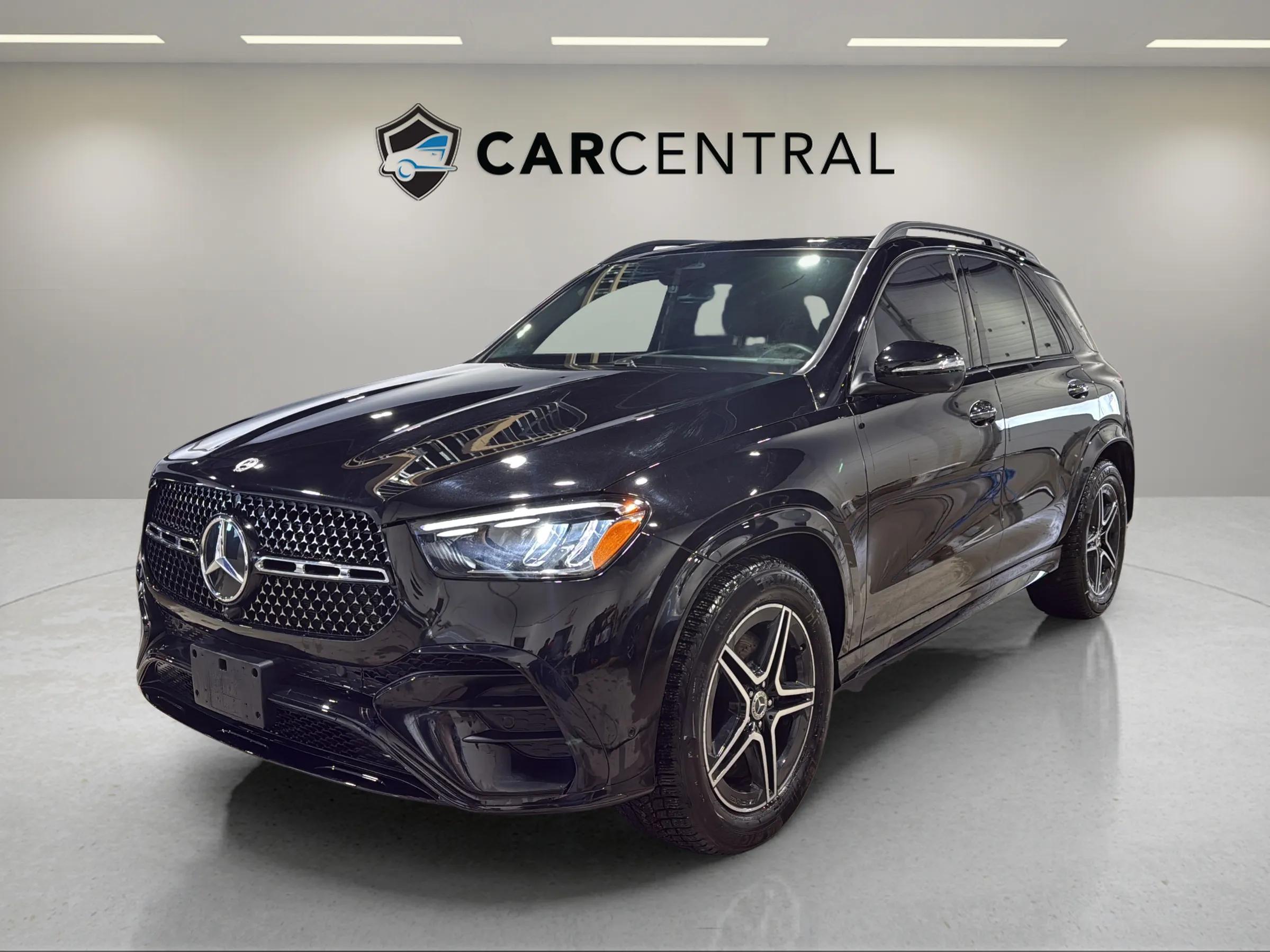 Black 2025 Mercedes-Benz GLE 350 4MATIC SUV / Crossover All-Wheel Drive 9-Speed Automatic