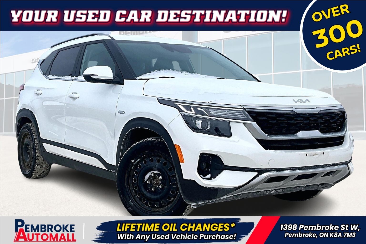 2022 Kia Seltos AWD / 2.0 L / SUV /CVT