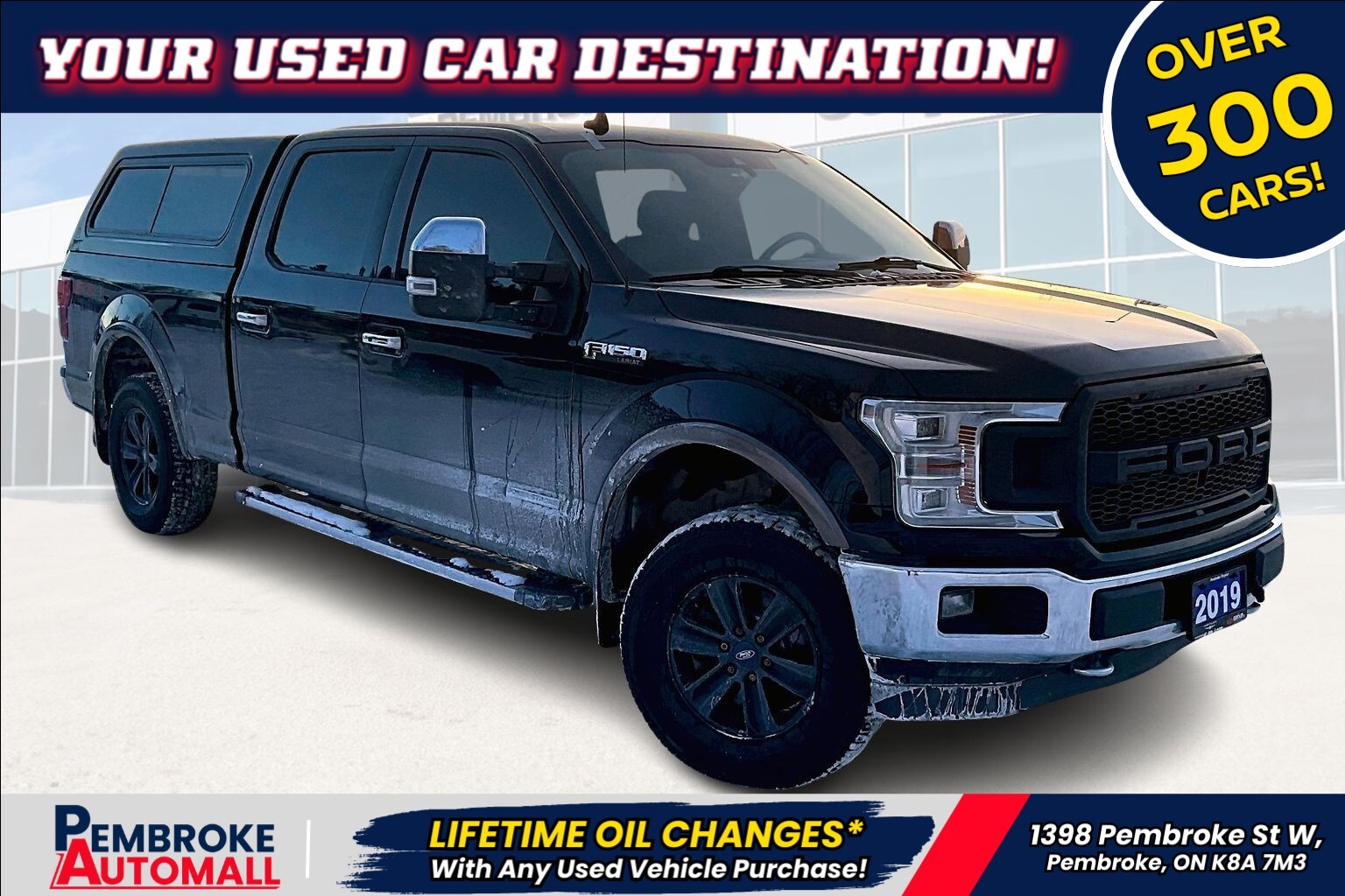 2019 Ford F-150 POWERSTROKE/V6 TURBO/4WD/SUPERCREW/APPLE CARPLAY/A