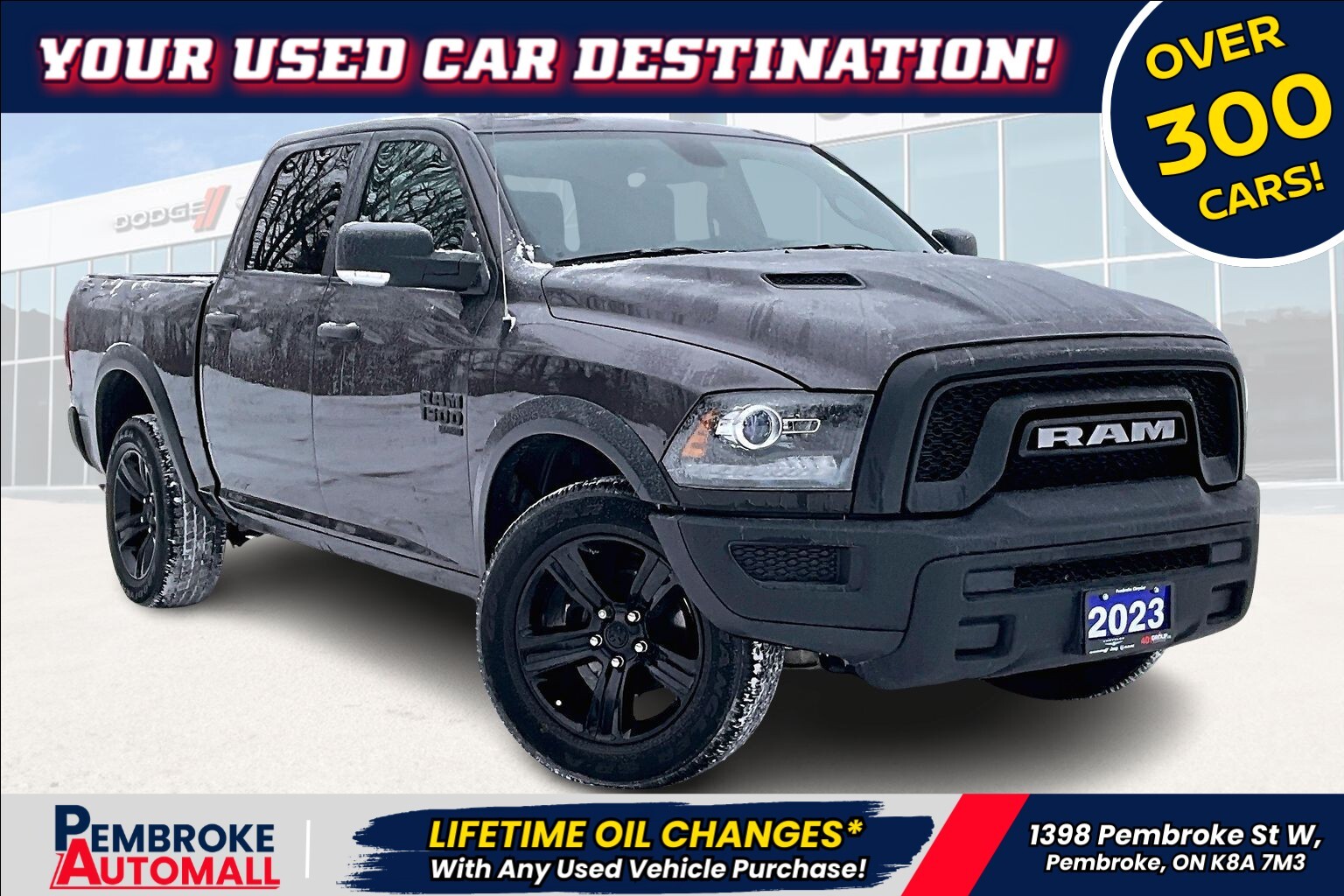 2023 Ram 1500 Classic | V6 | Apple Carplay/Android Auto