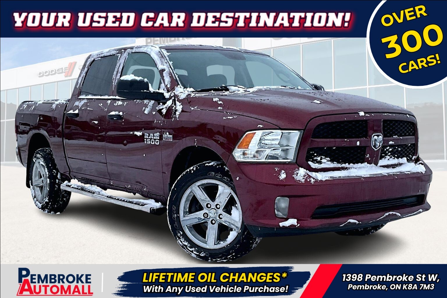 2018 Ram 1500 HEMI/V8/5.7L/ UCONNECT/CRUISE CONTROL