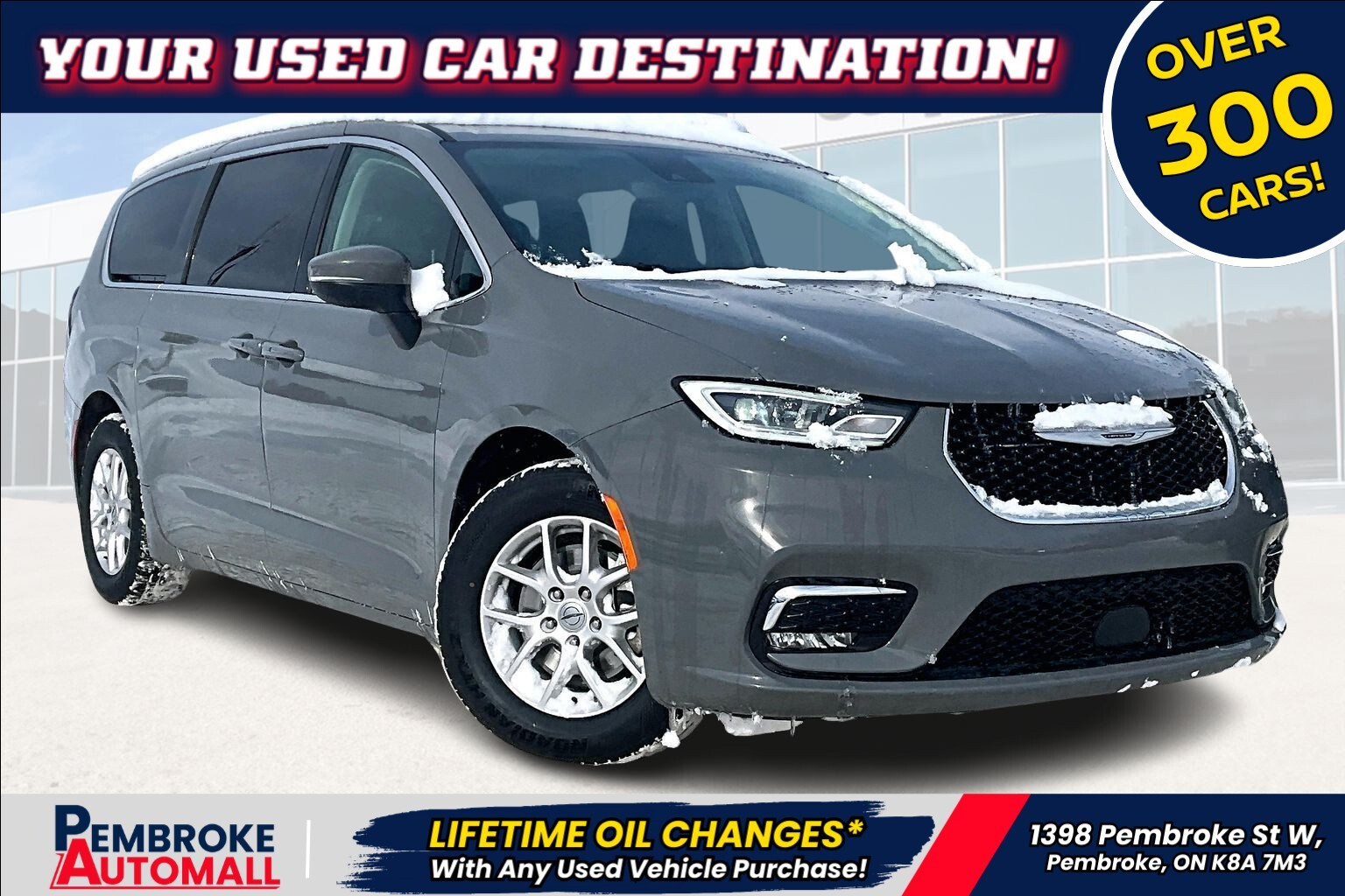 2023 Chrysler Pacifica V6| Family Minivan | Leather | Stow n Go