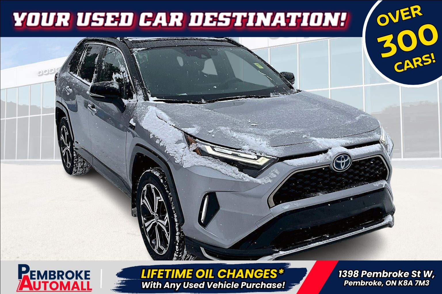 2023 Toyota RAV4 Prime PHEV / AWD/ 2.5L 4- CYLINDER DOHC